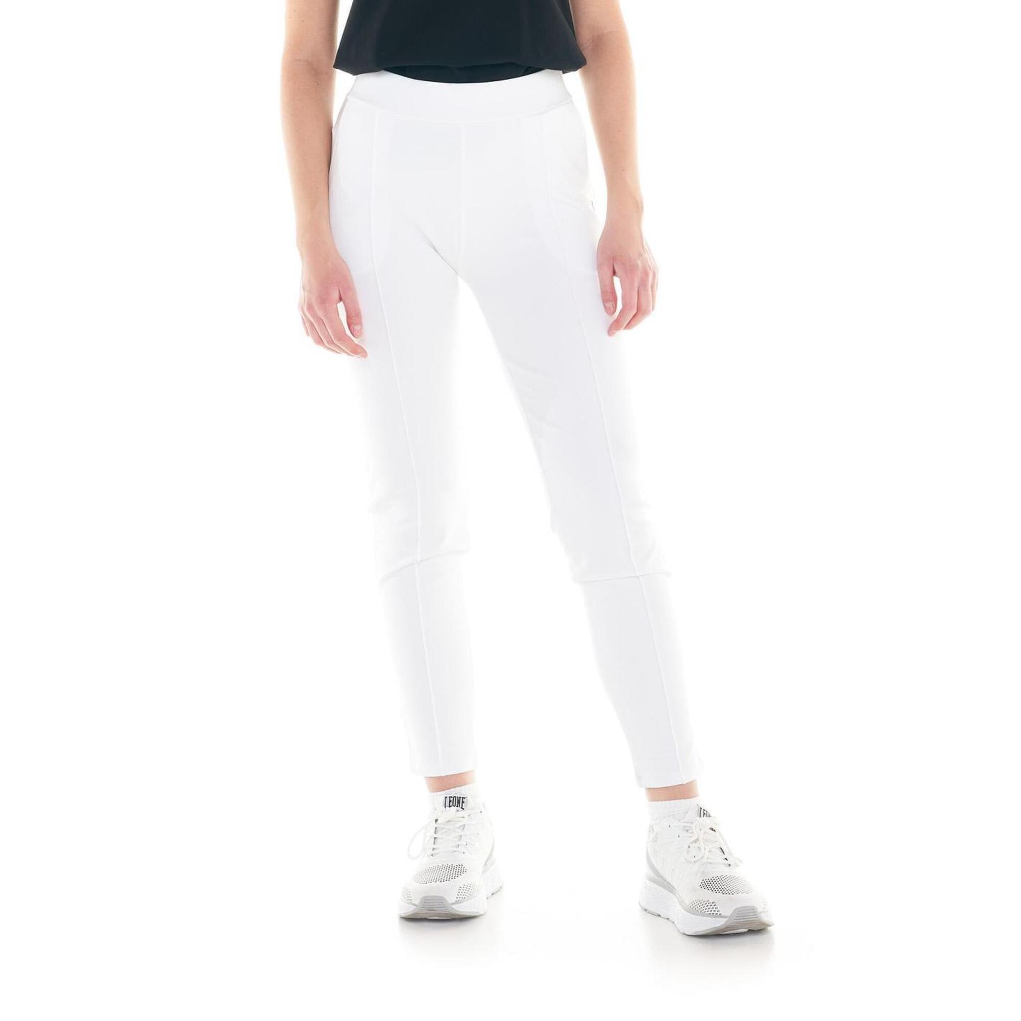 Leone 1947 Apparel - Jogging Côtelé Femme Leone Basic - Pantalons - Blanc - 36 Xs - Decathlon