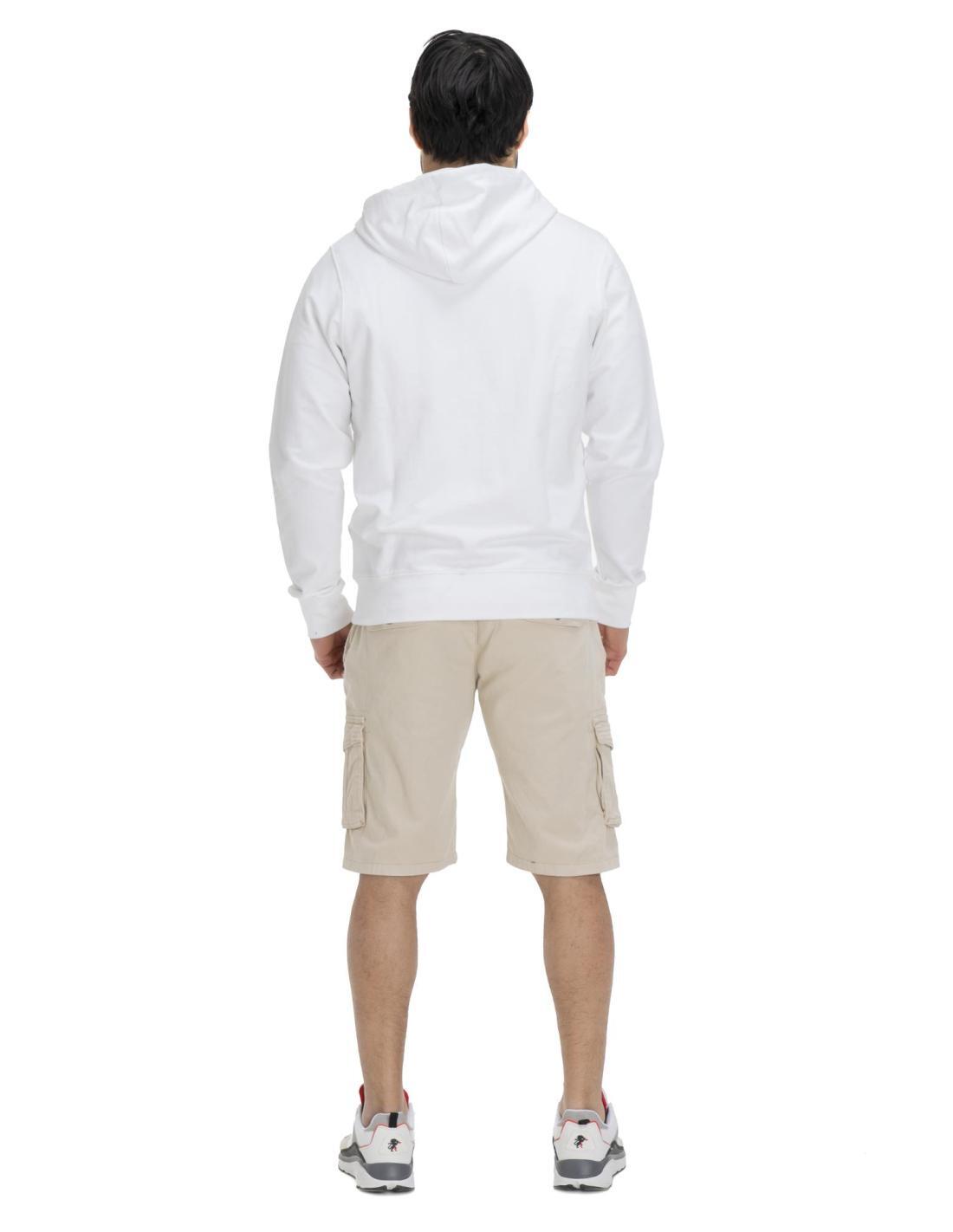 Felpa da uomo con cappuccio full zip Gold 4/6