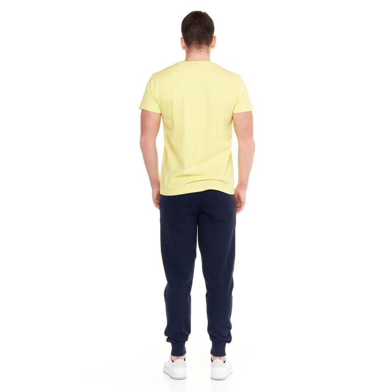 T-shirt a maniche corte da uomo logo piccolo Basic