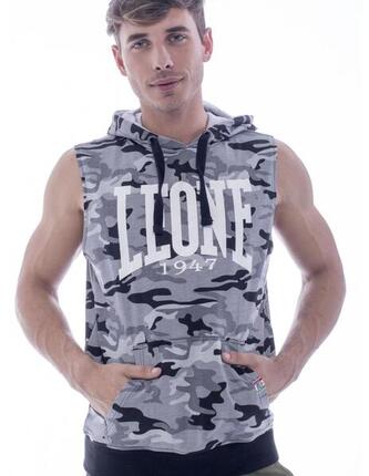 Leone 1947 ärmelloser Hoodie für Herrenbekleidung