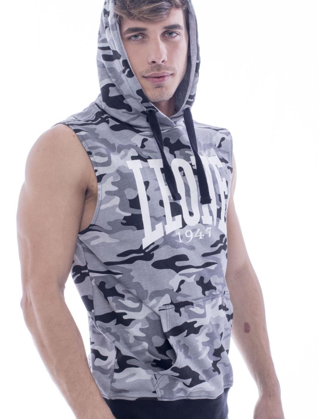 Leone 1947 ärmelloser Hoodie für Herrenbekleidung 3/6