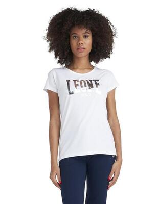 T-shirt maxi logo donna con maniche corte Training