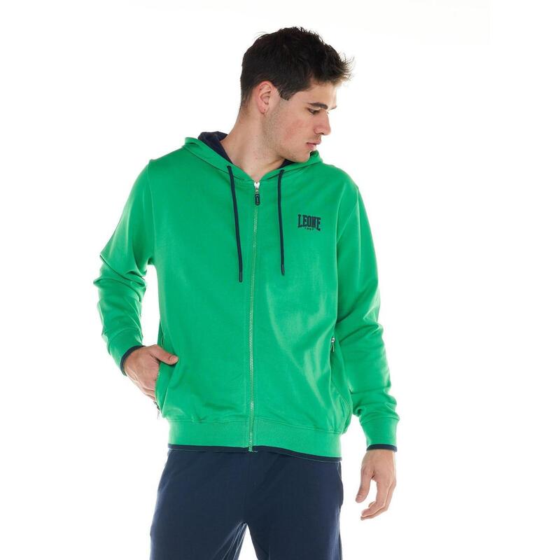 Chándal de hombre Sporty Fluo con capucha