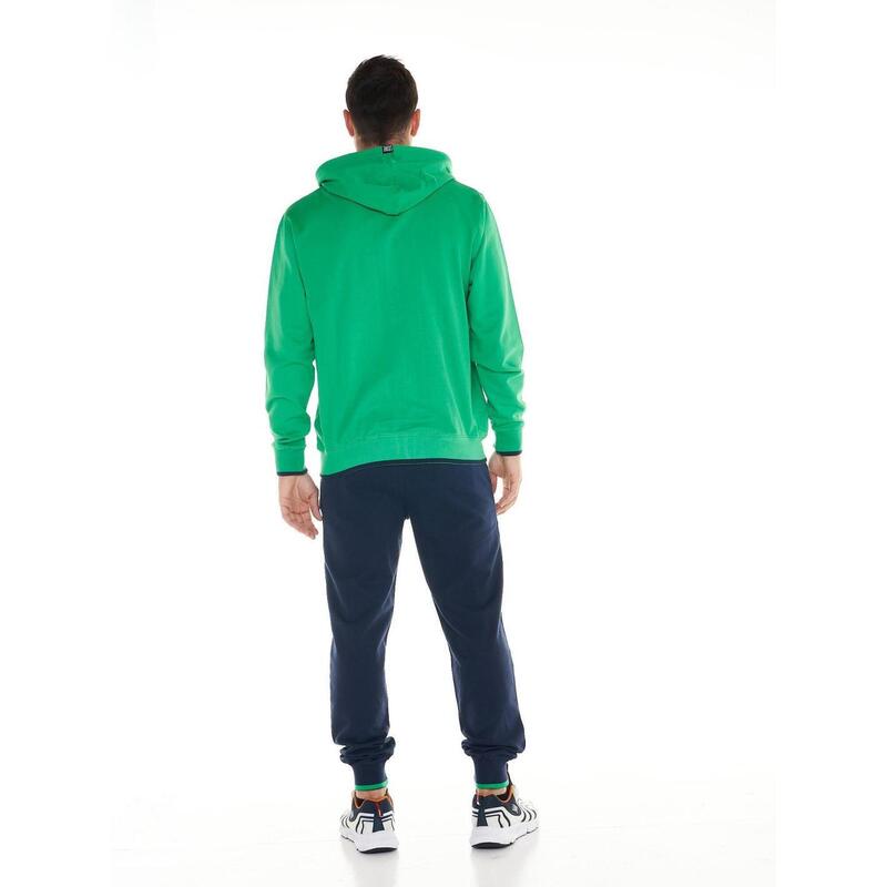 Chándal de hombre Sporty Fluo con capucha