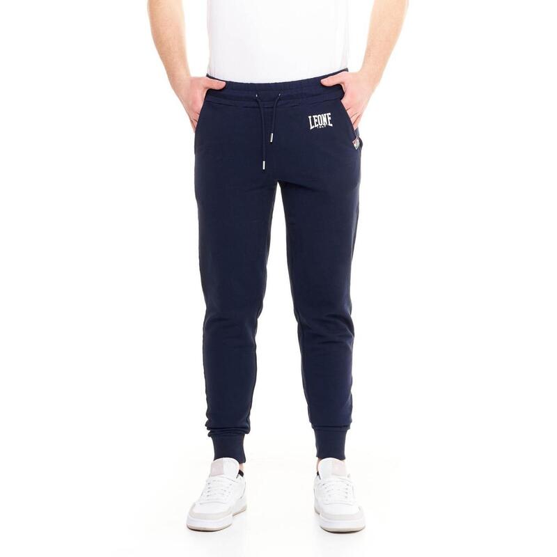 Leone Basic heren sportbroek met manchetten