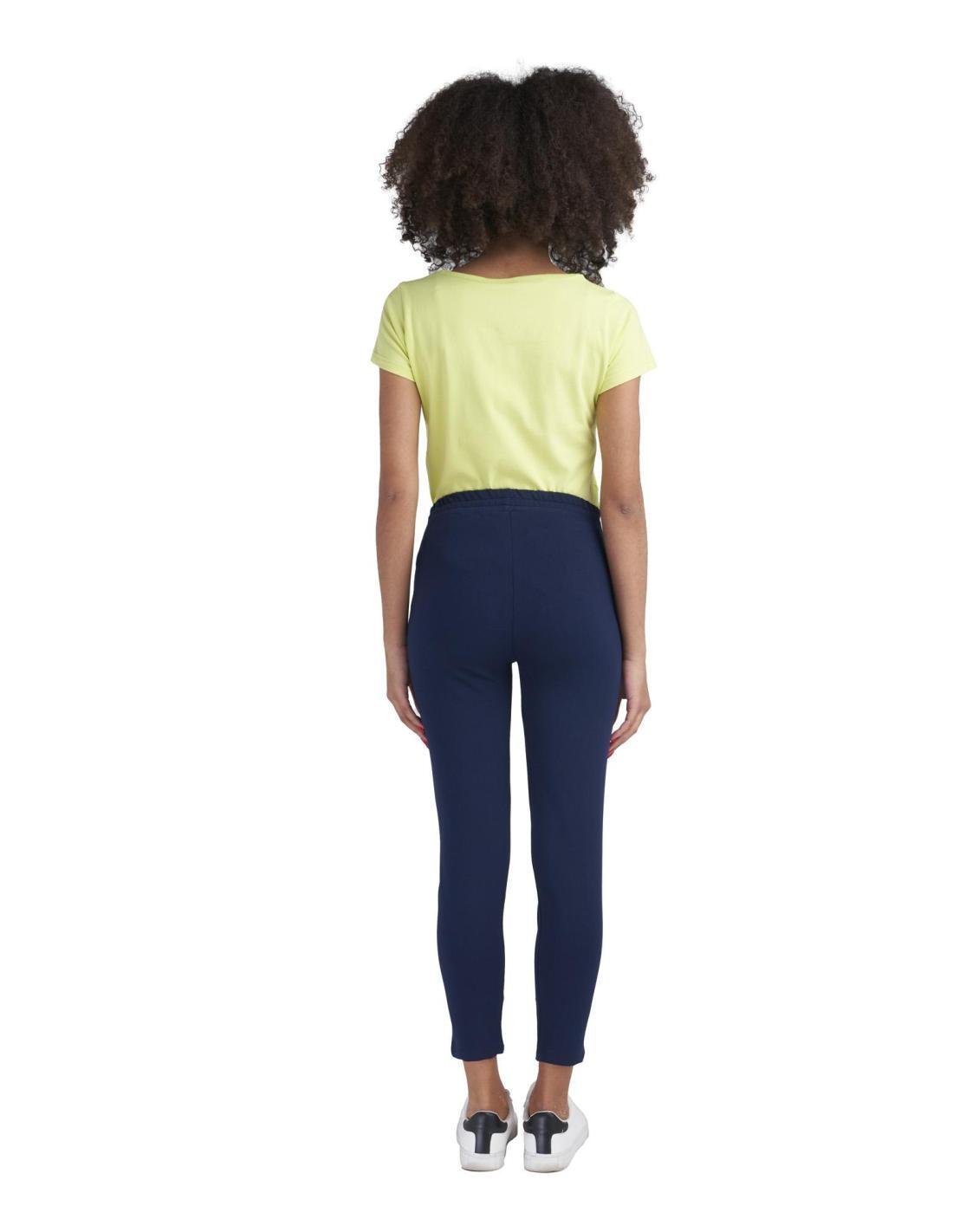 Leone 1947 Pantalone Donna In Felpa Elasticizzata - Morbido E Confortevole Per Palestra E Relax