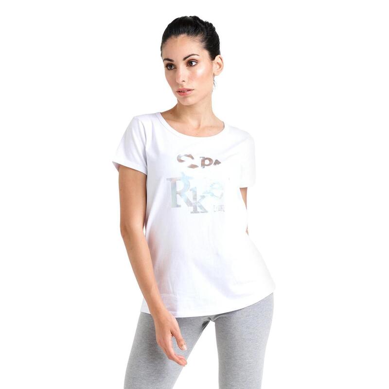 Dames t-shirt korte mouwen Sparkly