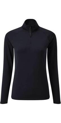 T-shirt Zip à Manches Longues Uv Tec Pour Femme