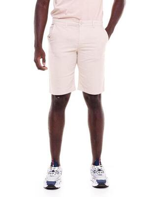 Bermuda met knoop heren earth tones