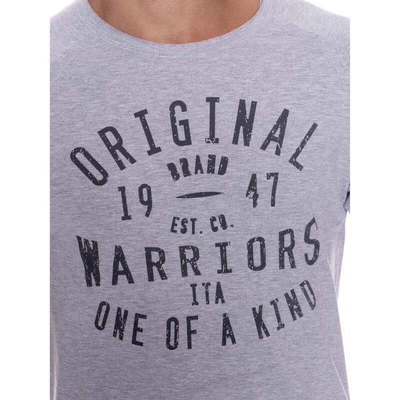 T-shirt da uomo Leone 1947 Apparel Raw Warriors