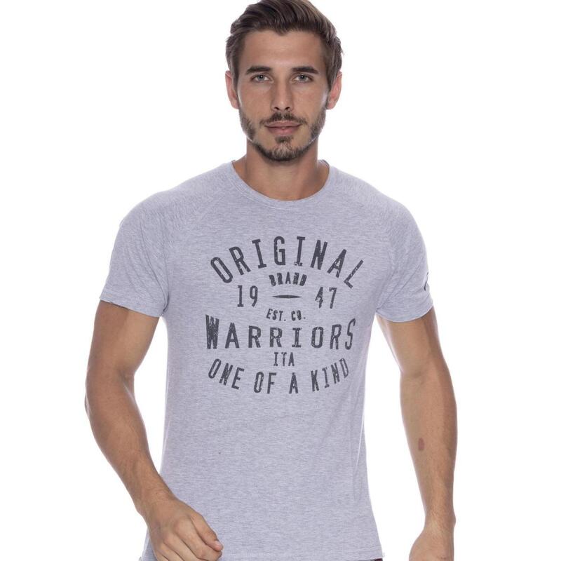 T-shirt da uomo Leone 1947 Apparel Raw Warriors