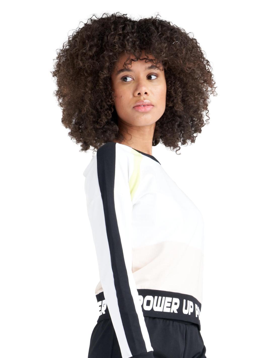 Sweat ras du cou femme fluo 3/6
