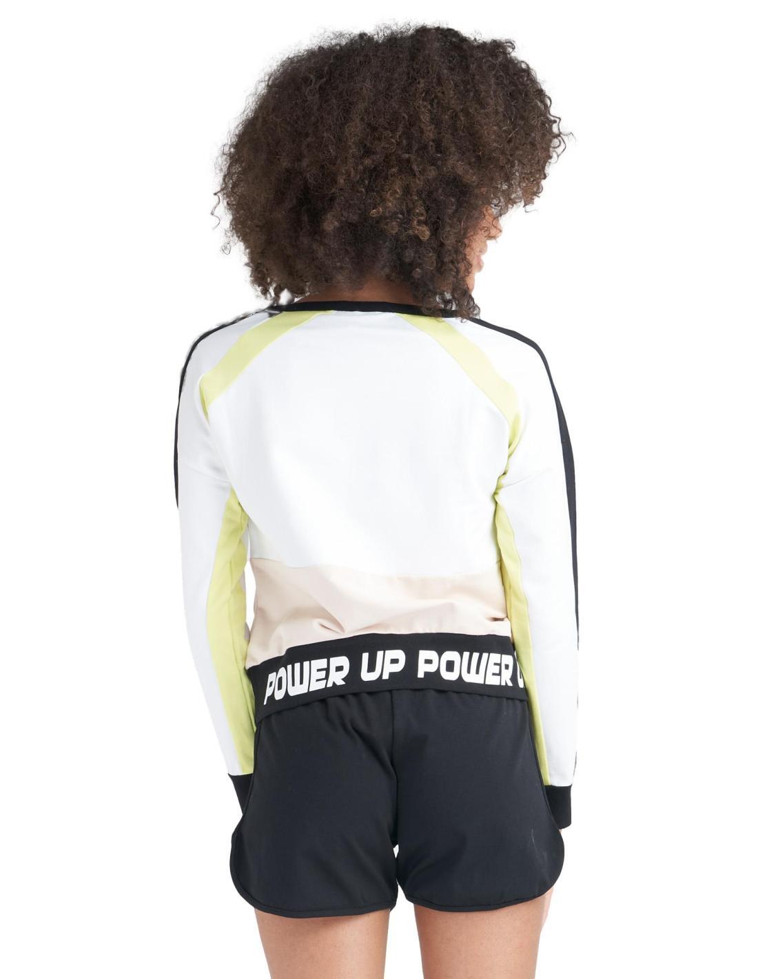 Sweat ras du cou femme fluo 4/6