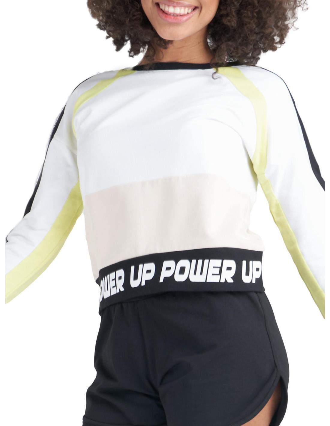 Sweat ras du cou femme fluo 5/6