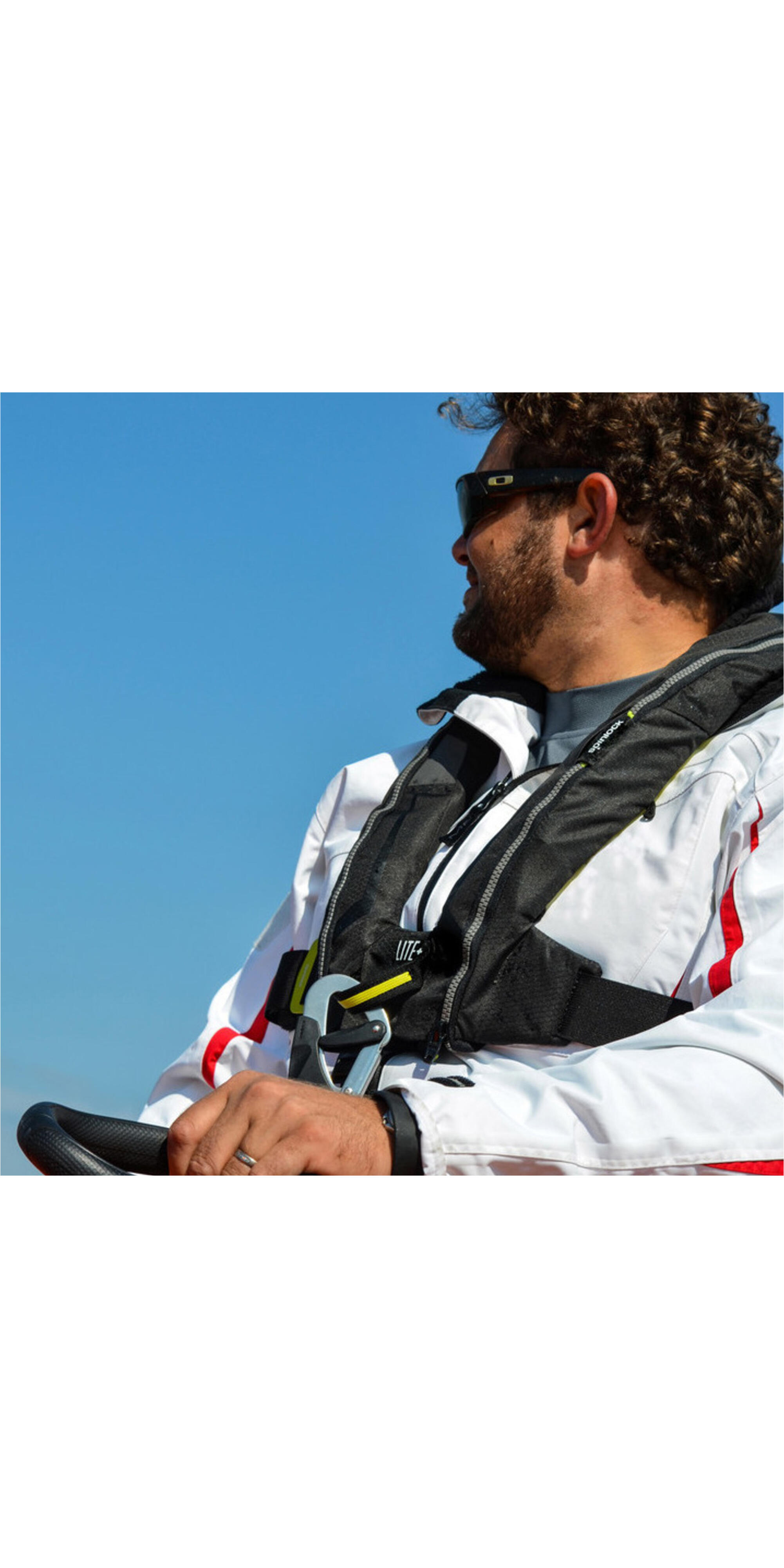 Arnés Chaleco Salvavidas Deckvest Lite+ - Negro 2/4