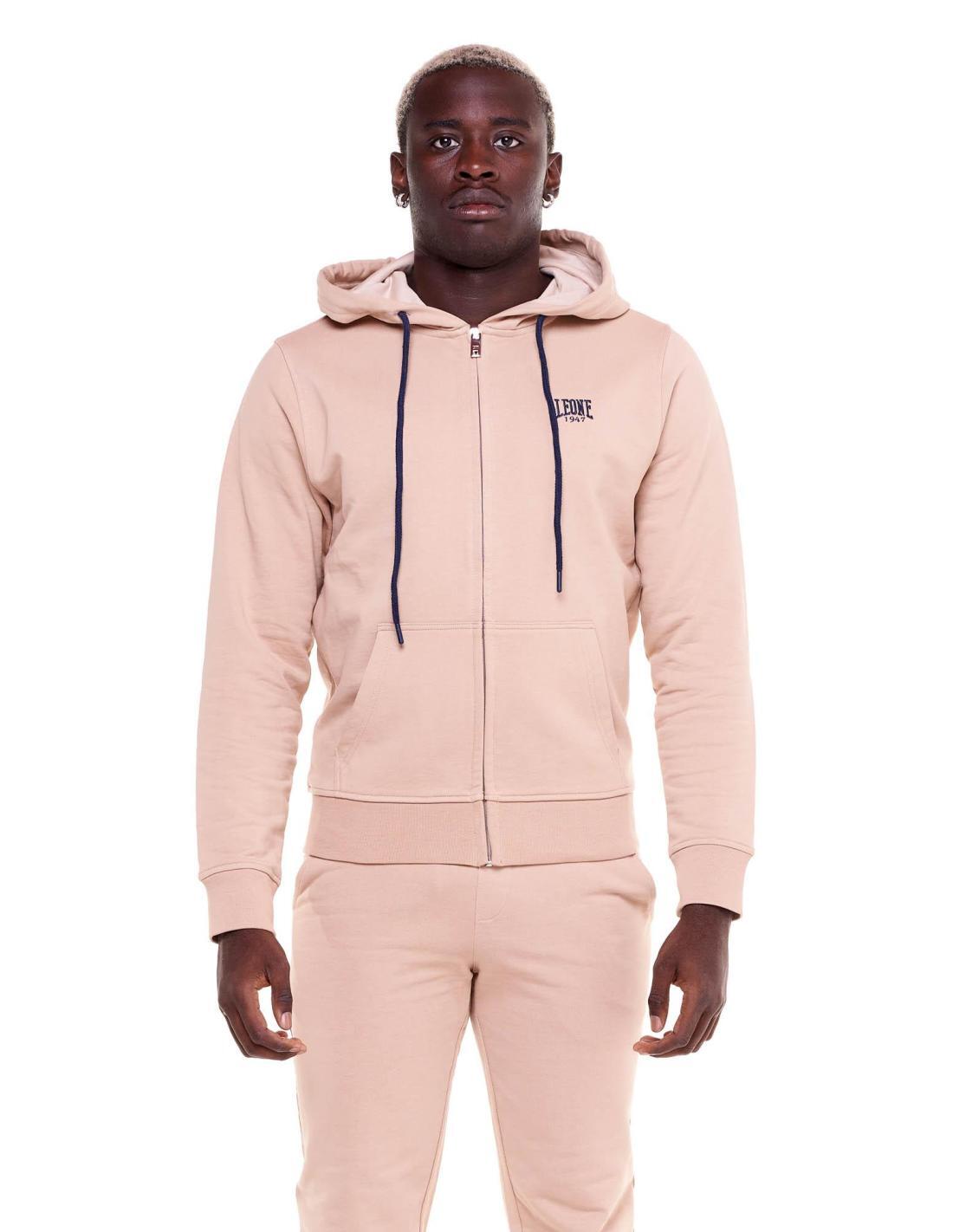 LEONE 1947 APPAREL Tuta da uomo con cappuccio Earth Tones