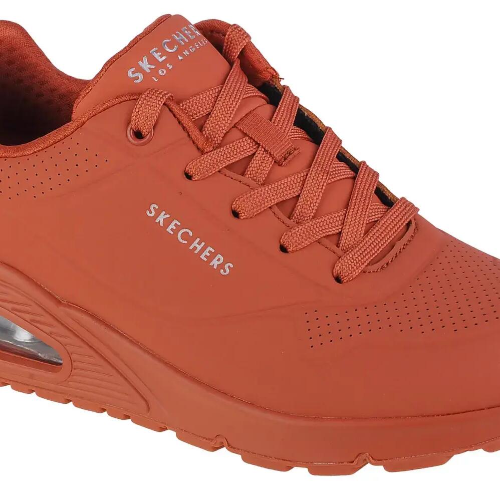 Trainers Female Skechers Uno Stand On Air Brown
