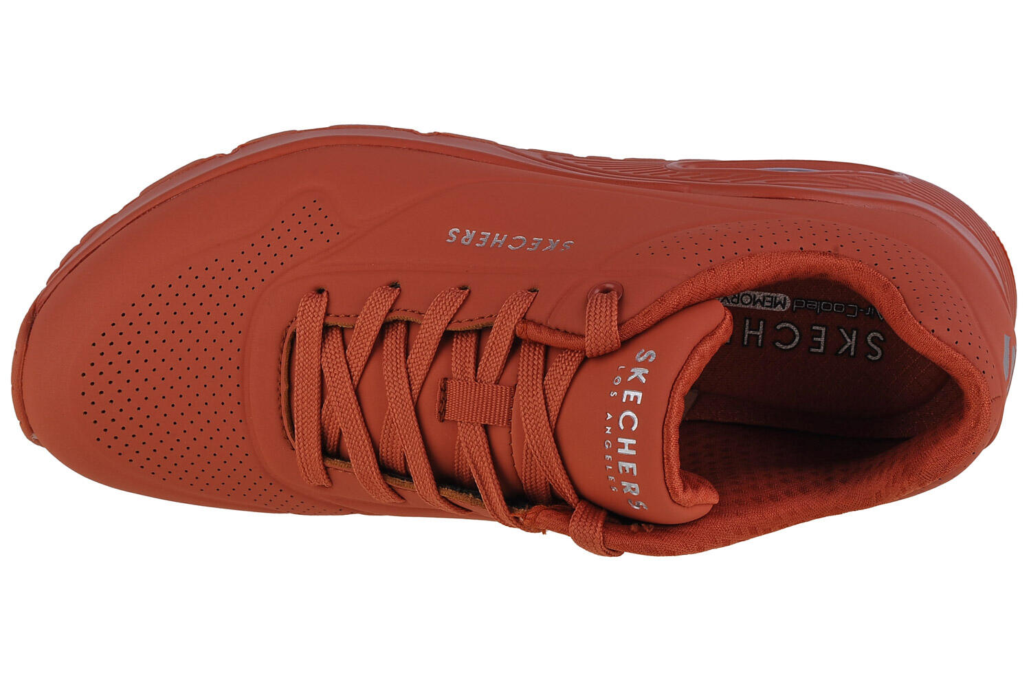 Deportivas Skechers Tenis Skechers Mujer Naranja Zapatillas Mujer