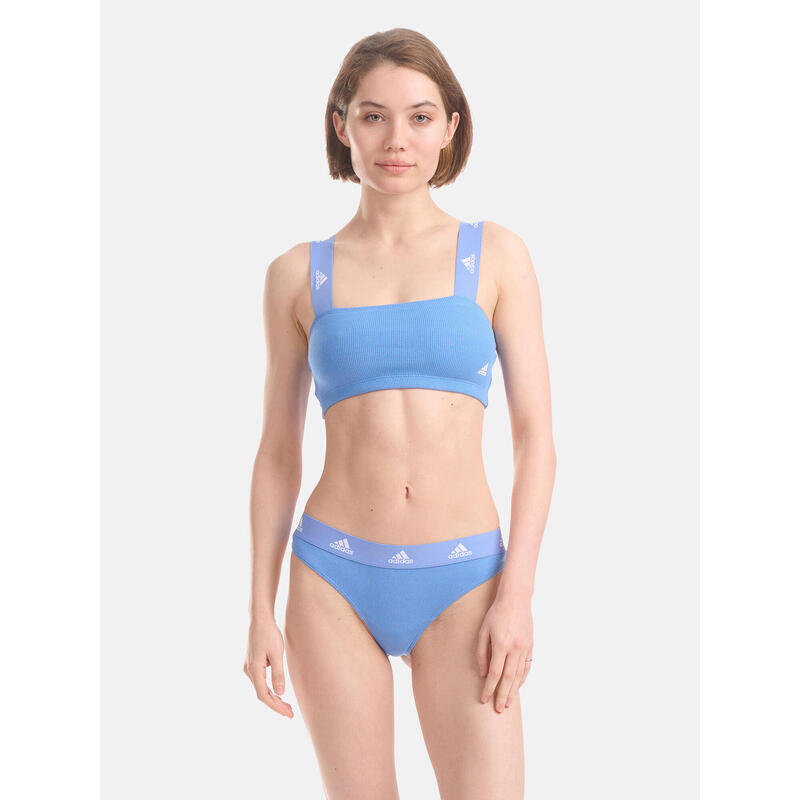 Bustier sportlich soft Damen - Bandeau blau