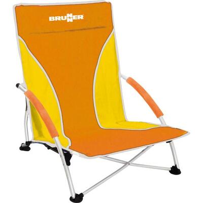 Brunner opvouwbare strandstoel cuba oranje