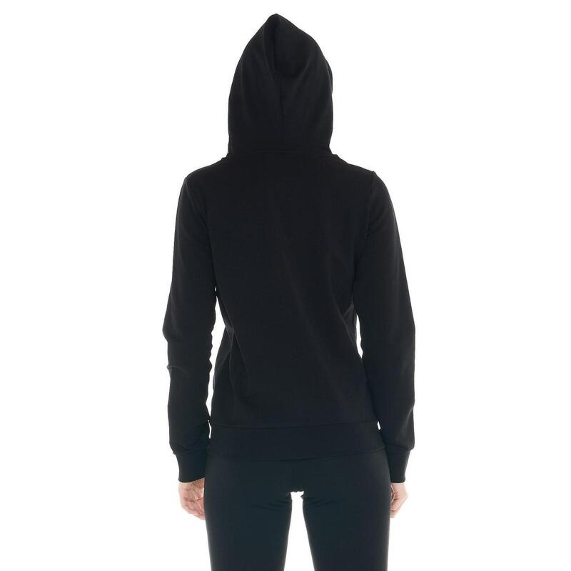 Sweat femme avec capuche et zip Basic