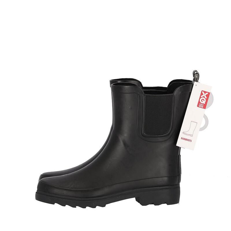 XQ | Bottes de pluie femme | Chelsea | Noir | Taille 39 | Caoutchouc