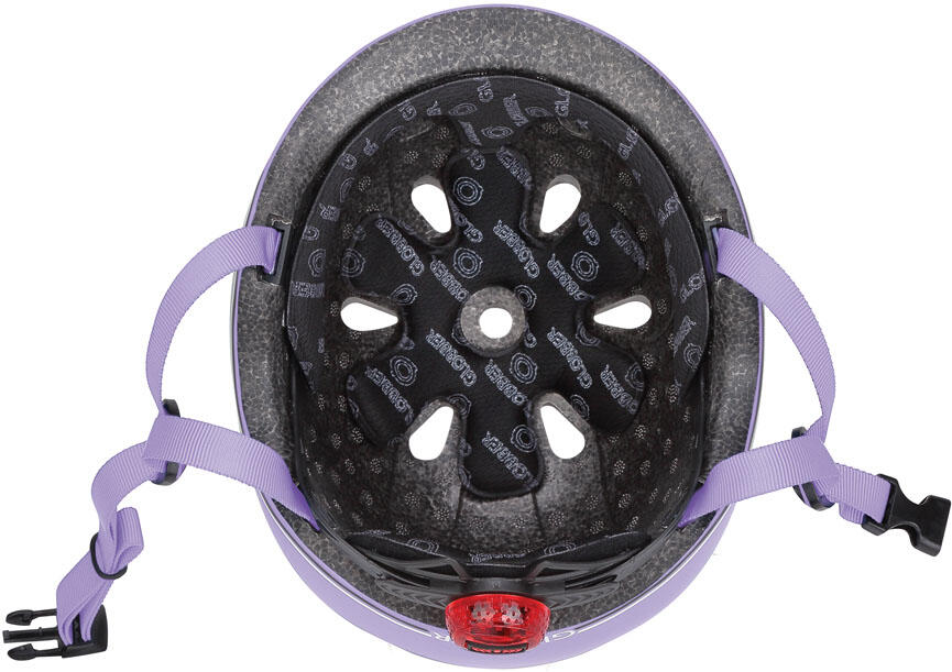 Casque Globber KinderCasque Go Up Lights Lavande 4/5