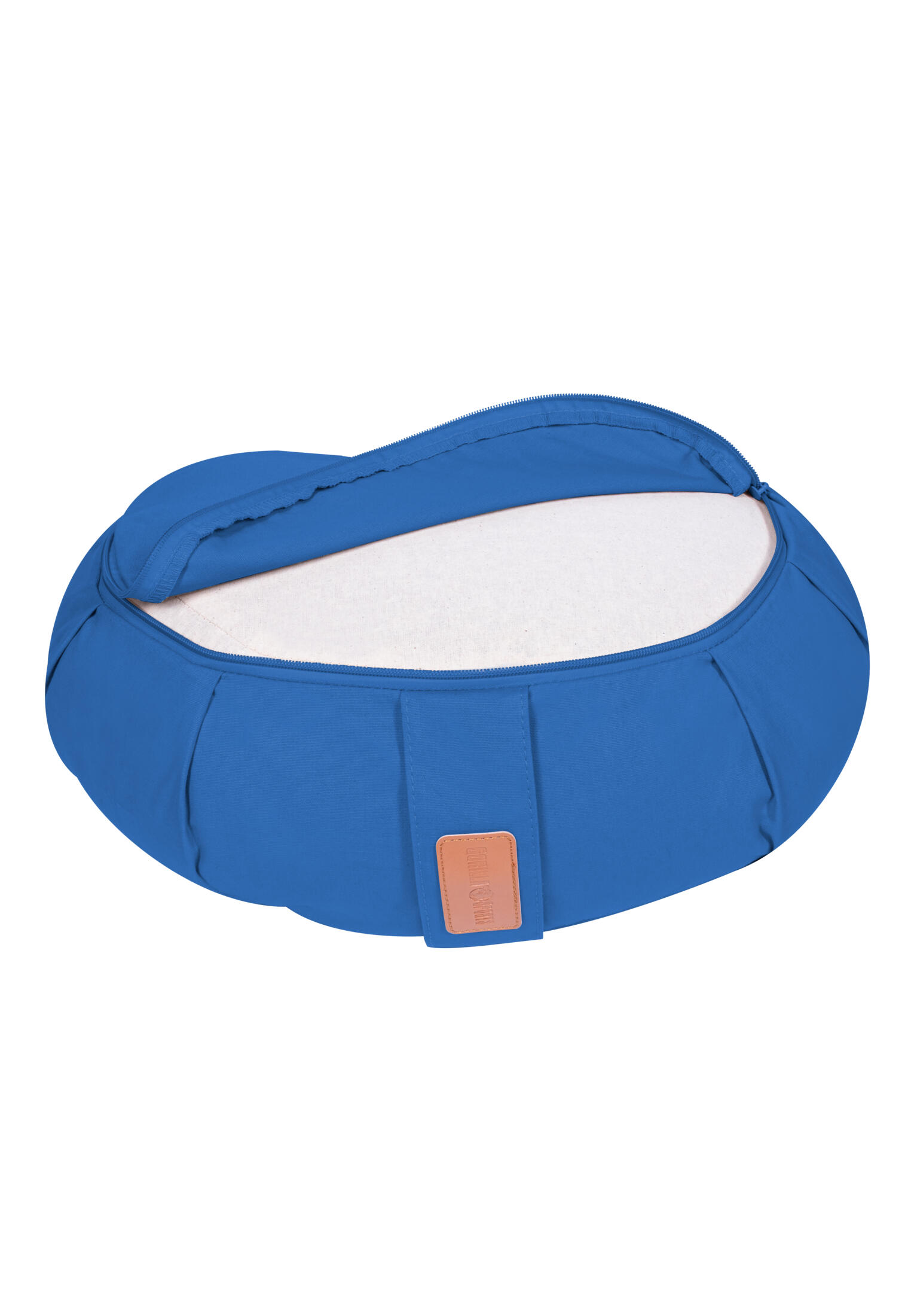 COUSSIN DE MÉDITATION DEMI-LUNE | ZAFU | ACCESSOIRES DE YOGA | COLORIS AU CHOIX 4/7