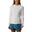 Tricou cu maneci lungi, pentru sport Crater Lake LS Hoody - gri femei