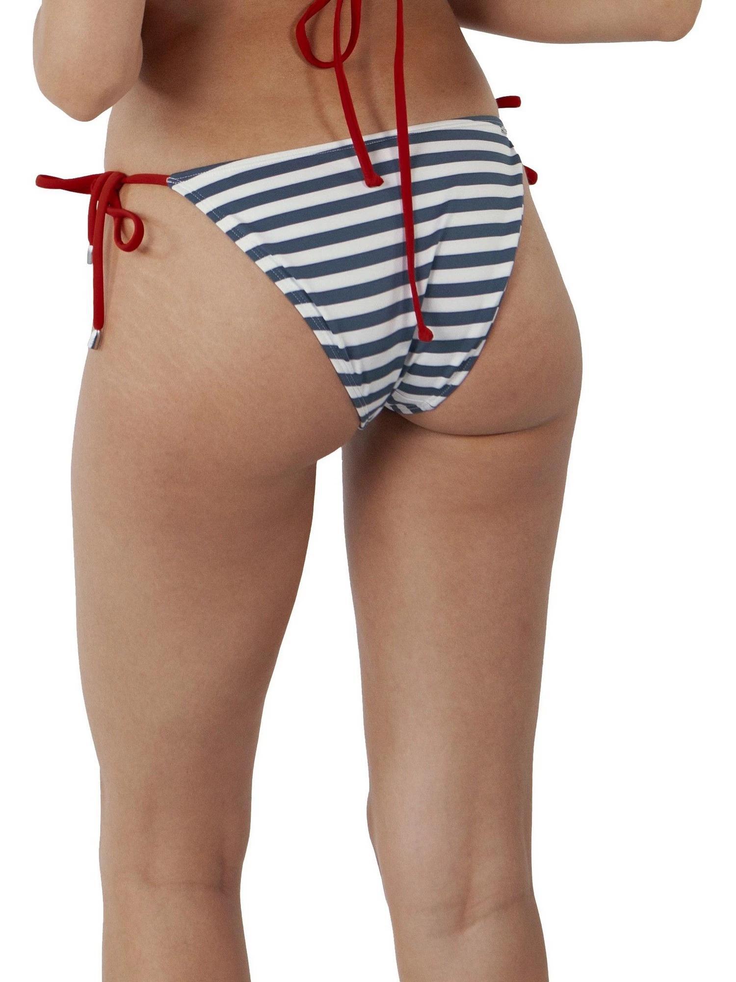 Braguita de bikini mujer Custe Tanga azul claro 3/5