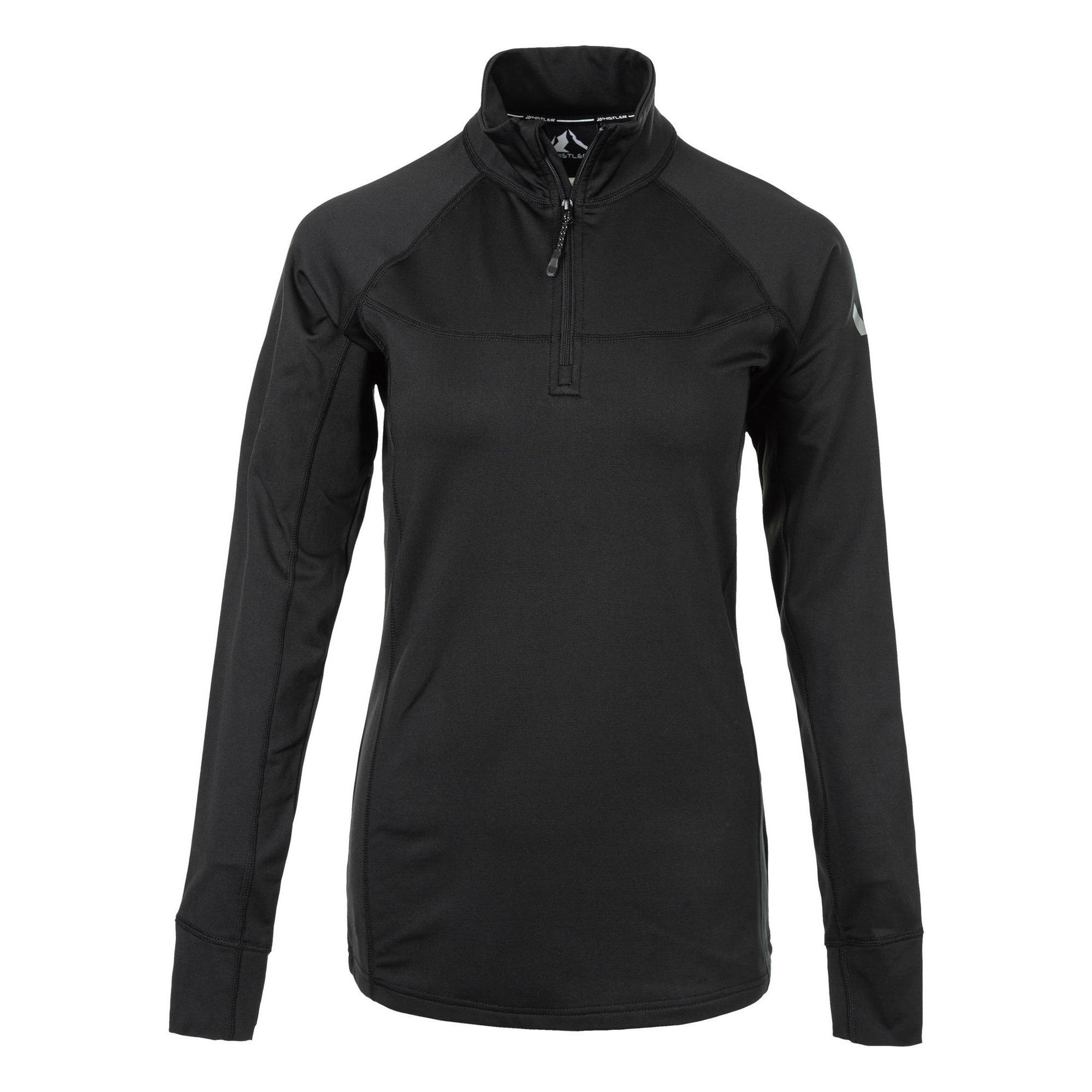 Whistler - Pull De Ski Blume - Sous Maillot Manche Longue - Gris|noir - 36 Xs - Decathlon