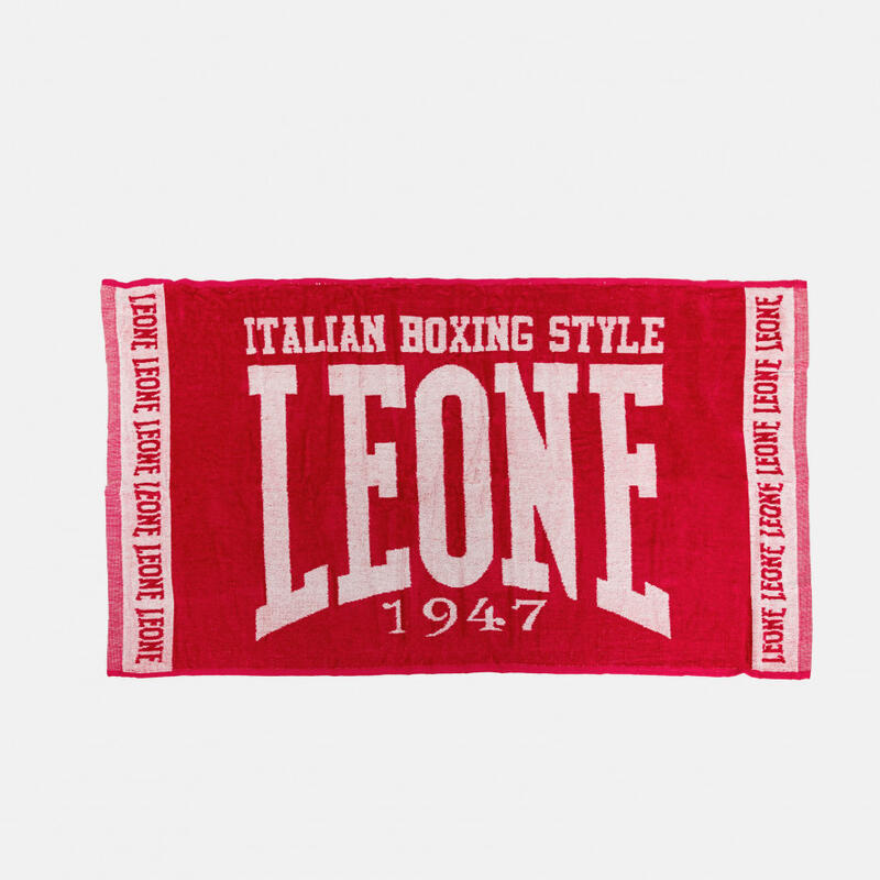 Toalla Boxeo Leone 1947 Algodón rojo