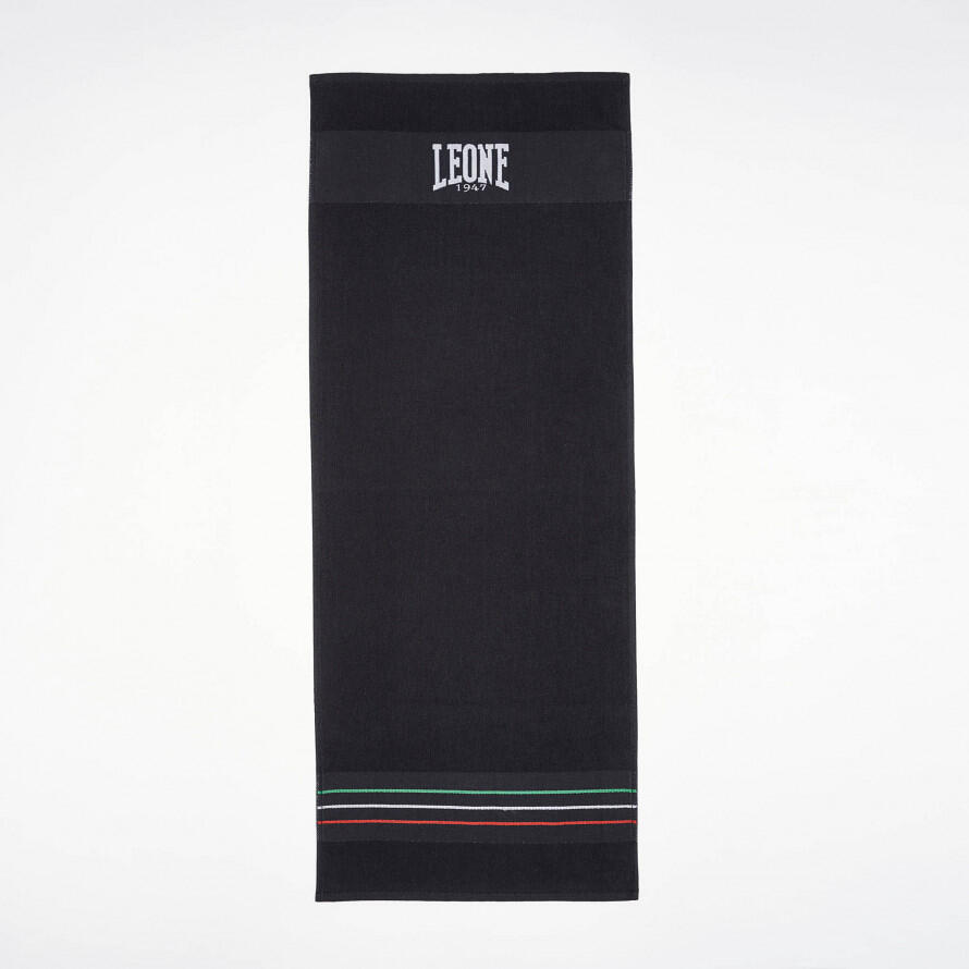 LEONE 1947 Toalla Gym Leone1947 FLAG negro/U