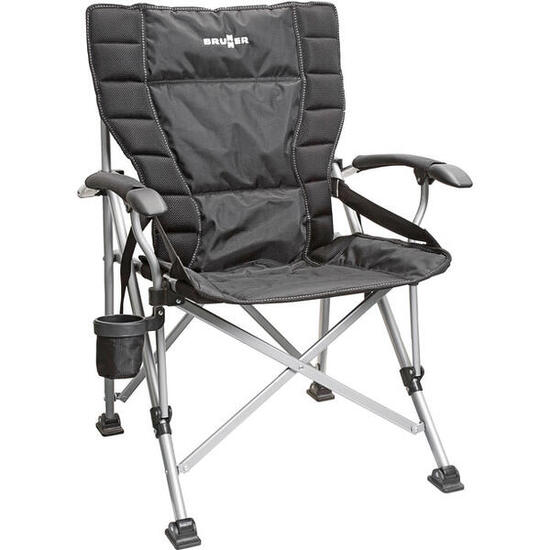Brunner chaise pliante camping confort XL noire