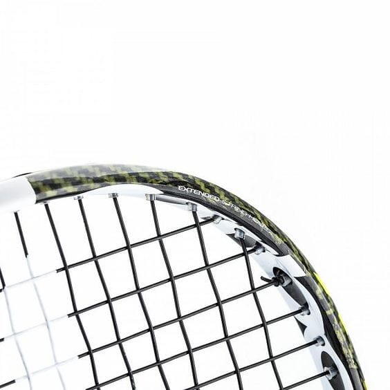 Carboflex 135 X-Top (2022) Volwassenen Squashracket - Wit/Zwart/Rood