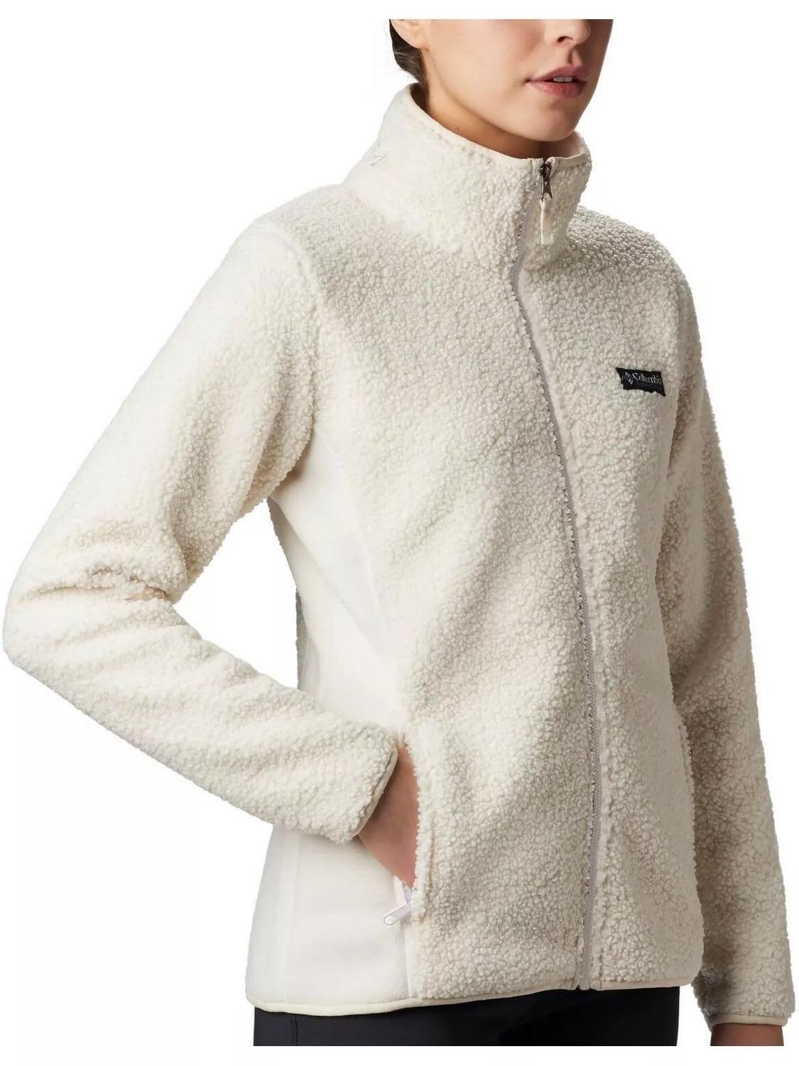 Fleecepullover Panorama Full Zip Damen - sand 3/7