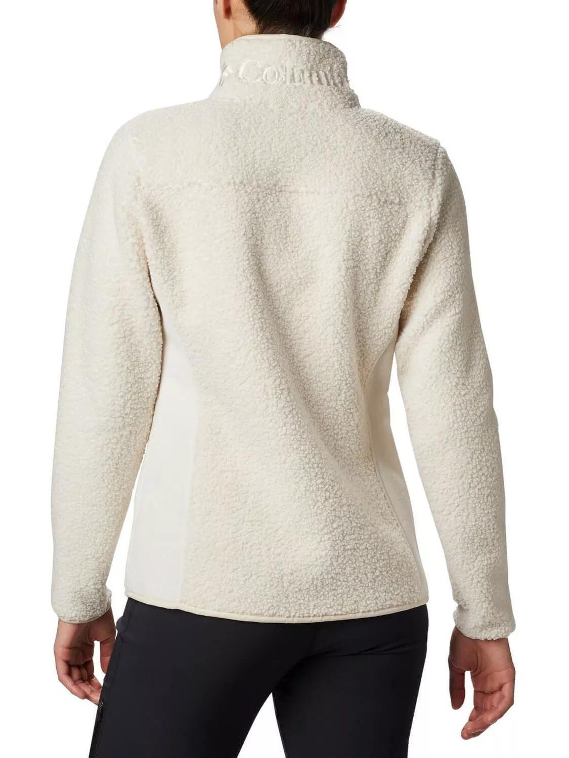 Fleecepullover Panorama Full Zip Damen - sand 2/7
