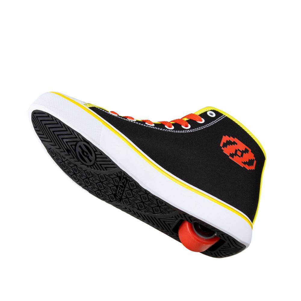 Hustle Pac-Man Black/Yellow/Red/Multi Kids Heely Shoe 3/3