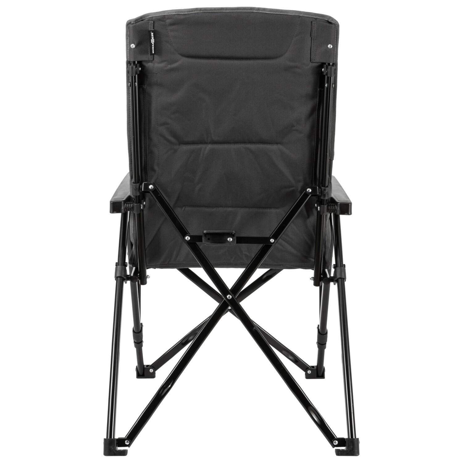Brunner chaise pliante camping inclinable raptor recliner noir 3/7