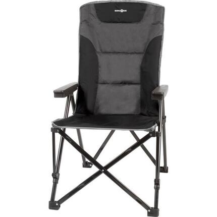 Brunner chaise pliante camping inclinable raptor recliner noir
