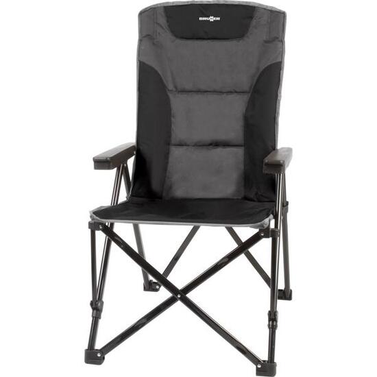 Brunner chaise pliante camping inclinable raptor recliner noir