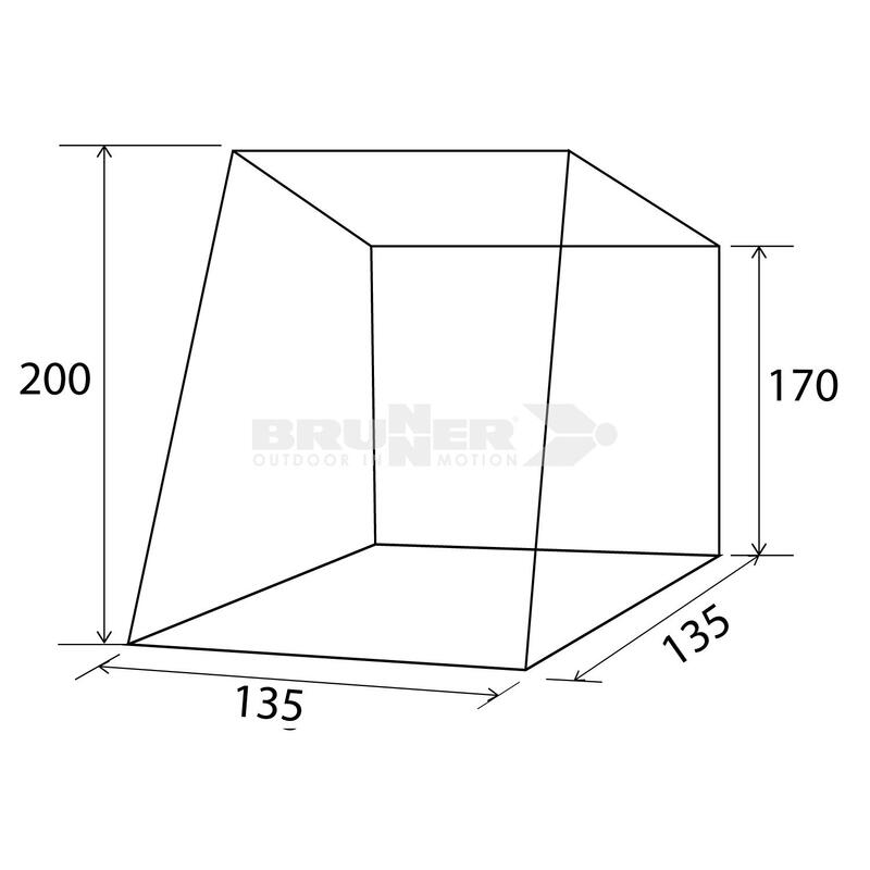 tenda posteriore per furgoni van VW T5-T6 Comet