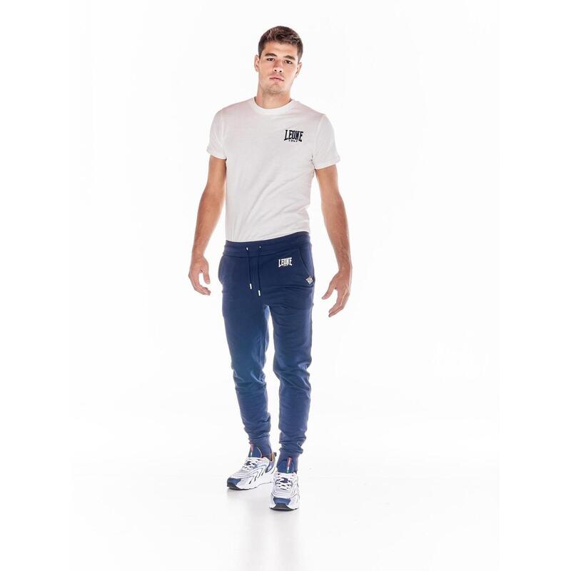 Pantalon droit pour homme avec petit logo Basic