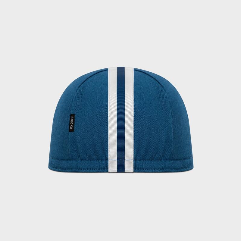 Cappellino da ciclismo retrò Uomo e donna Oulu SIROKO Blu Navy