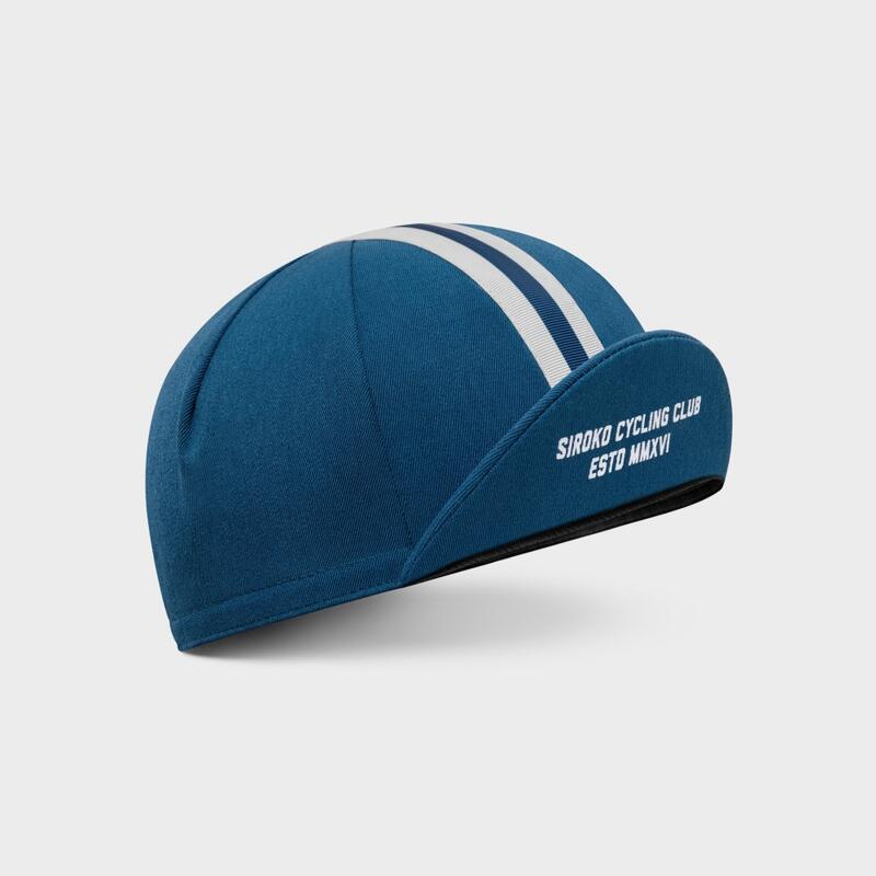 Casquette vélo rétro Cyclisme Homme et Femme Oulu Bleu Marine