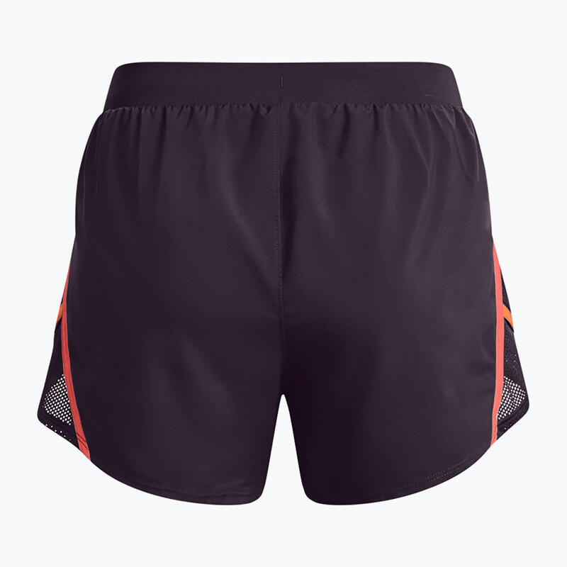 Short de course Under Armour Fly By 2.0 pour femmes