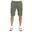 Bermudashort met grote zakken heren Earth Tones