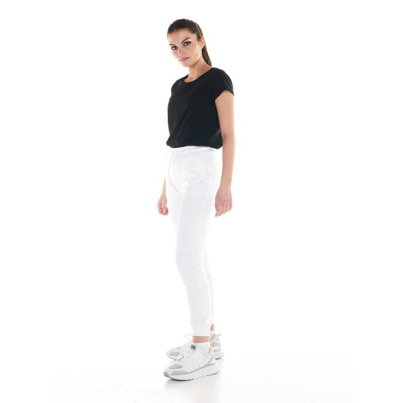 Pantalon de jogging pour femme avec revers Leone Basic