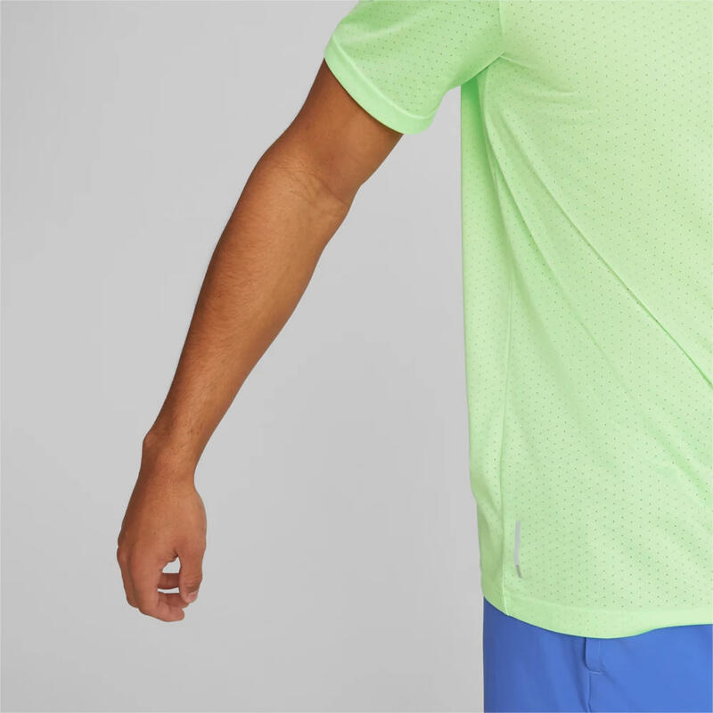 Puma Favourite Blaster chemise de sport vert clair pour hommes,