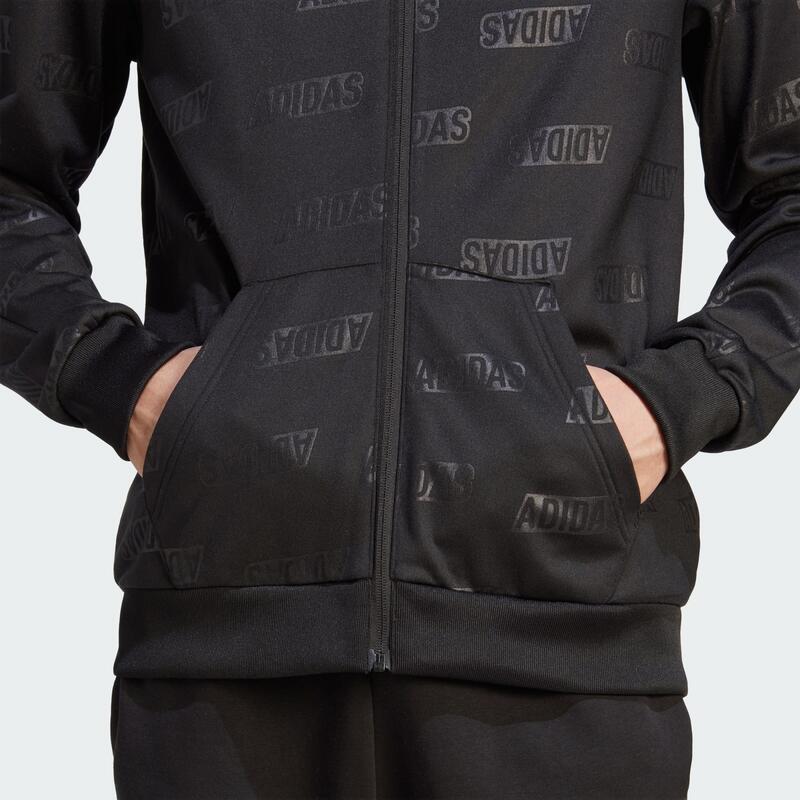 Veste de survêtement entièrement zippée polaire relief adidas